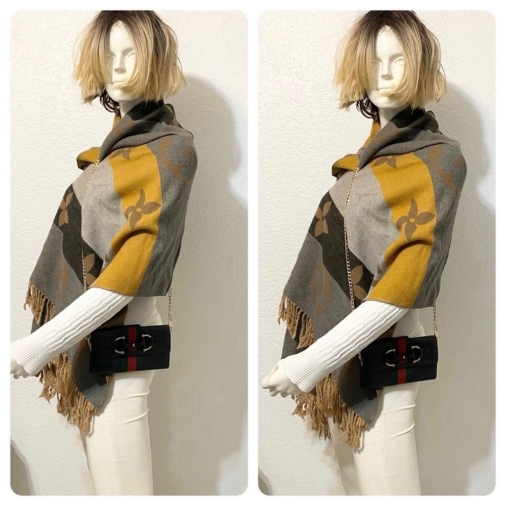 GUCCI GG Leather Horsebit Wallet to Crossbody Shoulder Bag ๐ผ Dark Brown - Picture 3 of 14
